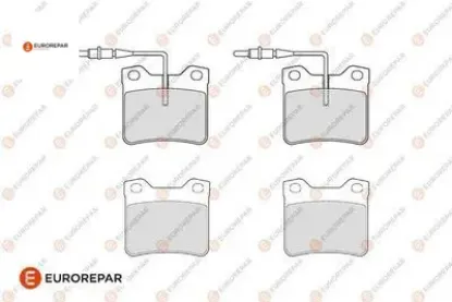 Erp 4 arka fren balatası vıto (w638) 1996-> eurorepar 0024204820/ 0034200020/ 638423 resmi