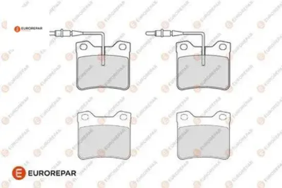 Erp 4 arka fren balatası vıto (w638) 1996-> eurorepar 0024204820/ 0034200020/ 638423 resmi