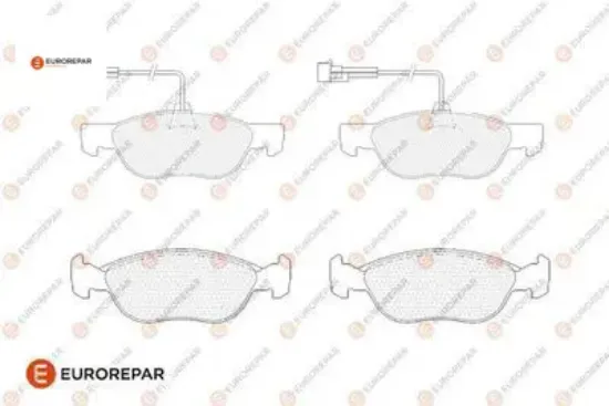 Erp ön fren balatası 146 (930_) 145 (930_) gdb1364 eurorepar  resmi