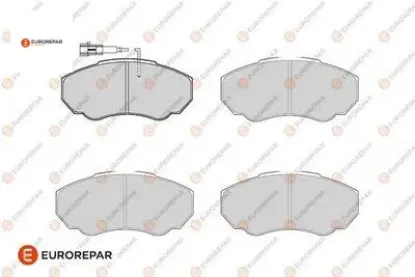 Erp ön fren balatası boxer ducato 00- eurorepar  resmi