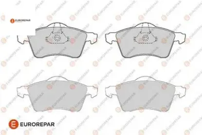 Erp ön fren balatası transporter t4 eurorepar 700615109/ 7d0698151 resmi