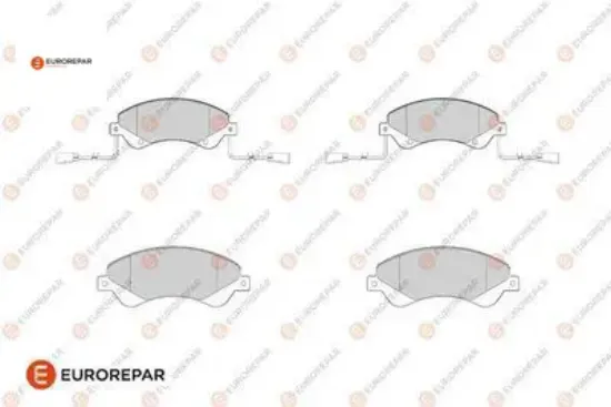 Erp ön fren balatası (164mm)  kablolu transıt v347 2.3 2.4 06- gdb1723 eurorepar  resmi