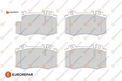 Erp ön fren balatası e-serı / c-serı eurorepar 1634201020/ 2214200720/ 003420 resmi