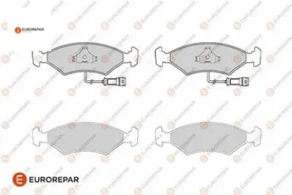 Erp ön fren balatası fıesta ııı 1.3 1991-1997 eurorepar 1595524/ 1613128/ 5015920/ 86a resmi