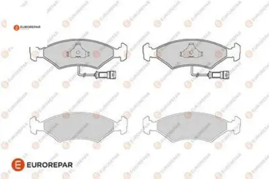 Erp ön fren balatası fıesta ııı 1.3 1991-1997 eurorepar 1595524/ 1613128/ 5015920/ 86a resmi