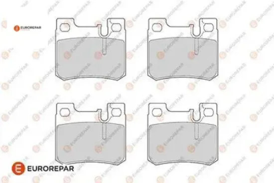 Erp ön fren balatası 190 (w201)-c-serısı (w202) eurorepar 0024200020/ 0024200120/ 002420 resmi