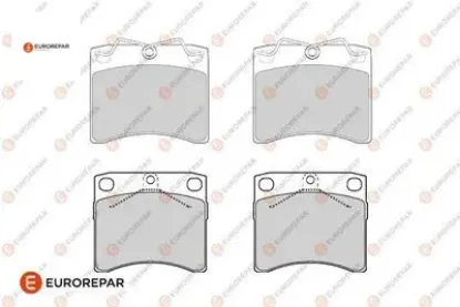 Erp fren balatası arka (91mm) t4 caravelle  90- (tamır takım kıt) gdb791 eurorepar 701698151a/ 701698151b/ 701698 resmi