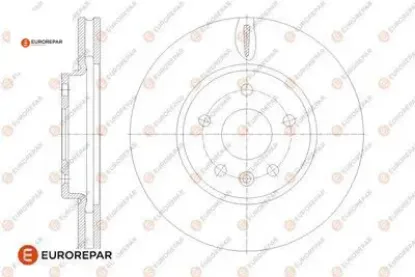 Erp fren diski ön (set) (5d 276 mm) astra k 15- eurorepar 13515906/ 13597460 resmi