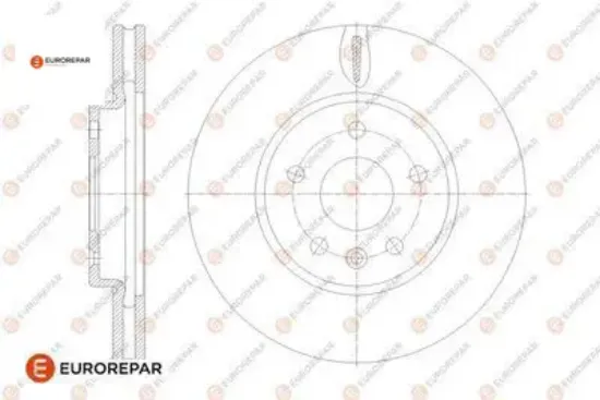 Erp fren diski ön (set) (5d 276 mm) astra k 15- eurorepar 13515906/ 13597460 resmi
