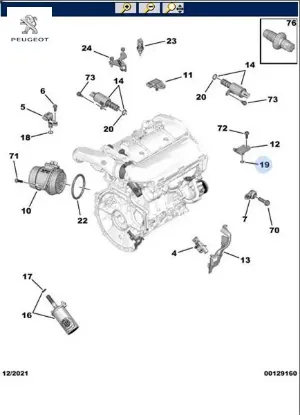 O-ring peugeot 1920.Pl resmi