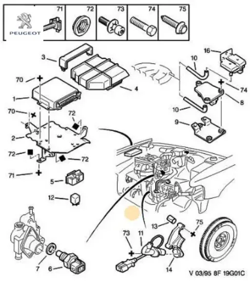 Sürat alıcısı   106-306-prt peugeot 1920.Z3 resmi