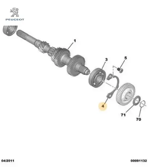 Durdurma levhası peugeot  resmi
