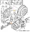 Arka fren balata tk.  Boxer 1800-2800 peugeot  4241.H5 resmi