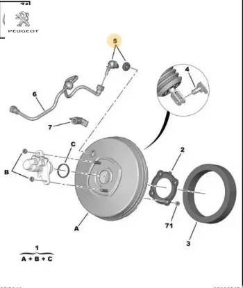 Dirsekli rakor peugeot  resmi