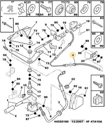 El fren teli arka (uzun)     boxer-ducato peugeot  resmi