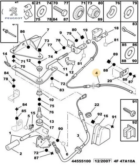 El fren teli arka (uzun)     boxer-ducato peugeot  resmi