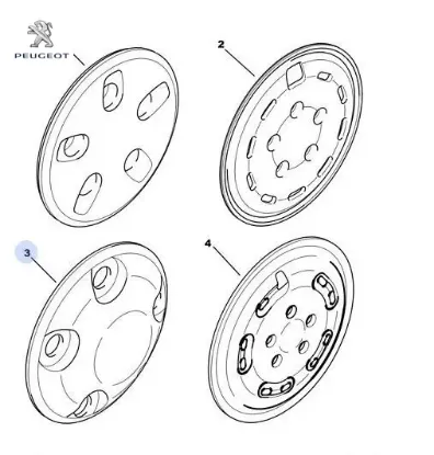Jant kapağı  boxer peugeot  resmi