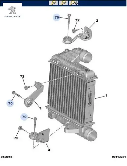 Kaput tel civatası peugeot  resmi