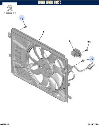 Baglantı vıdası peugeot  resmi