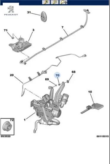 H rcn cıvata peugeot  resmi