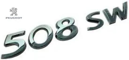 Yazı  508 peugeot  resmi