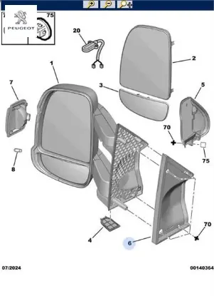 Çıta peugeot 71752969/ resmi