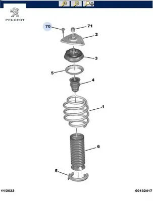 H rcn cıvata peugeot  resmi