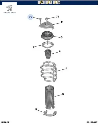 H rcn cıvata peugeot  resmi