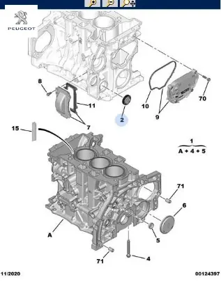 Balans mil kapak ön 301 c-elysee peugeot  resmi