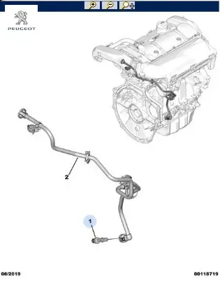 Yağ buh rakoru peugeot  resmi