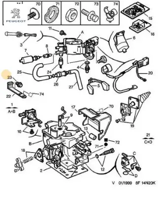 Gen taban somun peugeot  resmi