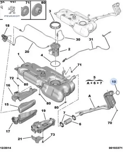 Manifold cont peugeot  resmi