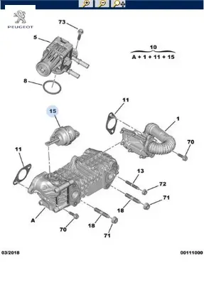 Aktüatör peugeot  resmi