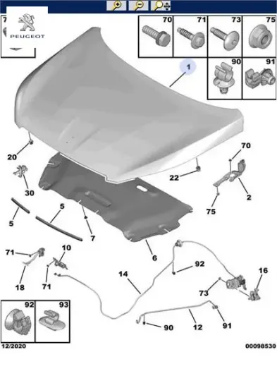 Motor kaputu peugeot  resmi