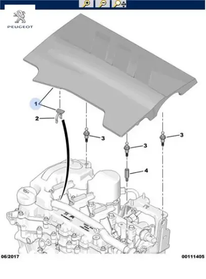 Mtr üst muhaf peugeot  resmi