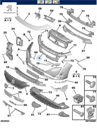 Takviye peugeot  resmi