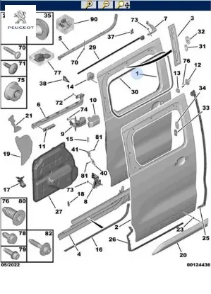 Sürgülü kapı peugeot  resmi