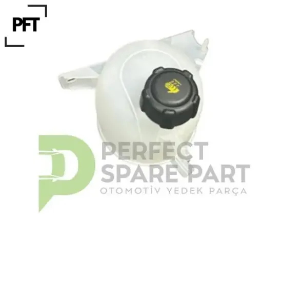 Genleşme kavanozu kapaklı yeni model clıo-kangoo-logan radyatör ek su deposu pft 2171000qaa/ 7701470460 resmi