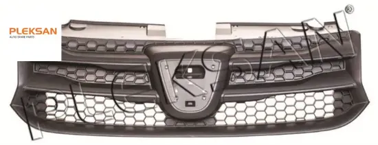 Ön panjur ızgaralı logan-sandero 2013 pleksan 623103971r resmi