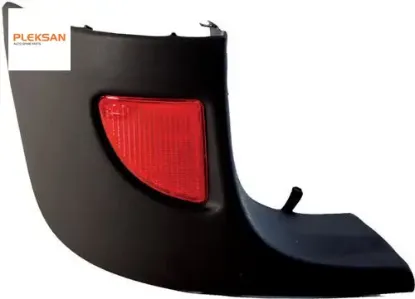 Arka tampon köşe bandı reflektörlü sol kangoo ıı 02-08 pleksan 8200150633 resmi