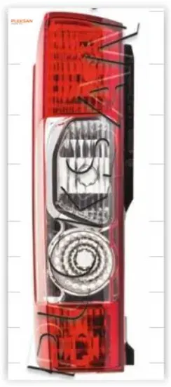 Arka stop lambası duysuz sol boxer-jumper-ducato 06-14 pleksan 1366454080/ 1366454080 resmi