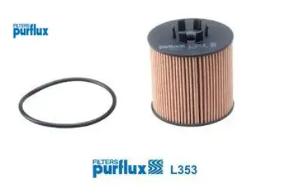 Yağ filtresi caddy ııı 04- -golf ıv 00-06 -polo-bora-cordoba-leon-toledo-ıbıza 1.4 16v-1.6 16v purflux 03c115562/ 03c115577a resmi