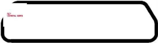 X üst kapak conta kauçuk mantar 4 mm 120 l royal conta 110092924 resmi