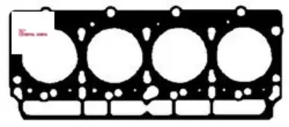 Sılındır kapak contası transıt 2.5d 83-86 2.5 dı 91-94 2.5 td 94-00 royal conta 924f6051aa/ 6138070 resmi