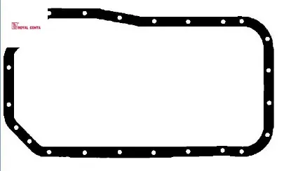 Karter contası amyantsız 1.00mm royal conta  resmi