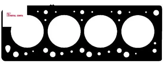 Sılındır kapak contası 2 celtık 1.20mm connect 02 14 1.8 tdcı focus ı 98 04 1.8td royal conta 1s4q6051gb/ 1477466/ xs4q6051ad resmi