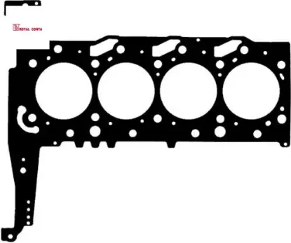 Sılındır kapak contası 3 celtık transıt v184 01 06 90-120ps defender 2.4td 07 16 royal conta 5c1q6051ca/ 1349876/ lr004420 resmi