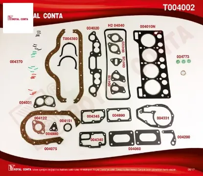 Motor takım conta std.keçesiz r12 1300 royal conta 7701452153 resmi