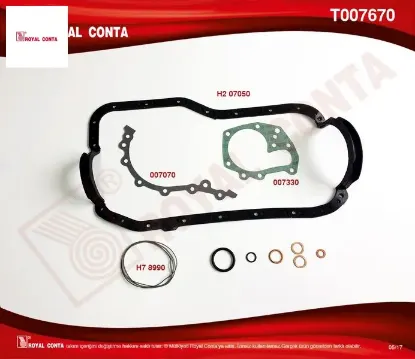 Alt takım conta keçesiz r9 broadway rnı-r19-clıoe6j-e7j 1.4 royal conta  resmi