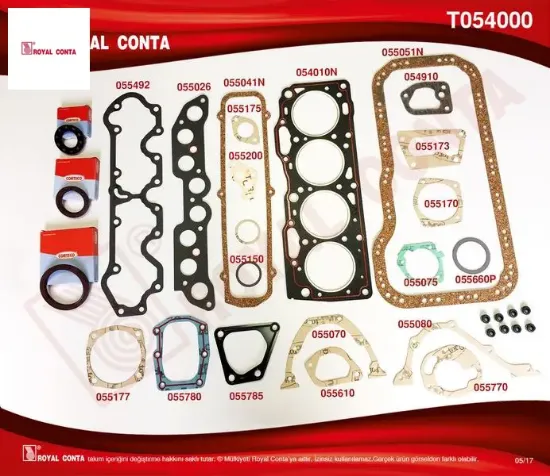 Motor takım conta skt keçeli tipo-uno 1.4 royal conta  resmi